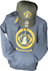 S.H.S Zippered Hooded Sweatshirt & Cap