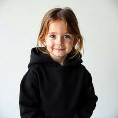Black Hooded Sweatshirt for Kids