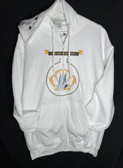 O.K.O.S (Lace Logo) Zippered Hooded Sweatshirt