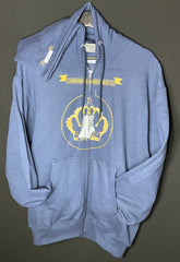 O.K.O.S (Lace Logo) Zippered Hooded Sweatshirt