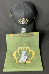 O.K.O.S Lace Logo (Fatigue Green) Tee & Cap