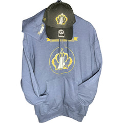 S.H.S Zippered Hooded Sweatshirt & Cap