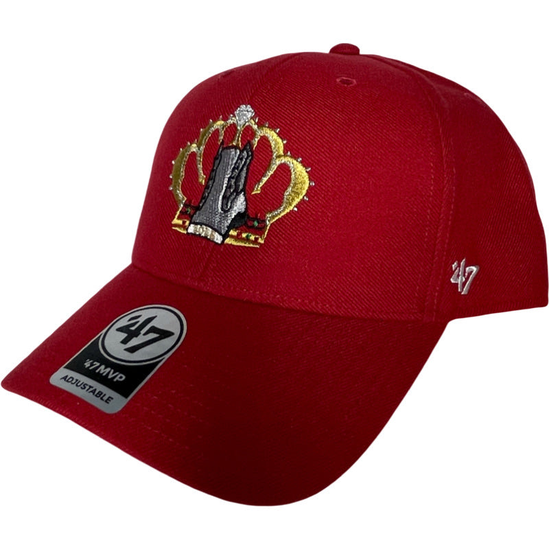 S.H.S Crown & Shoe Logo (Embroidery) ('47) baseball Caps