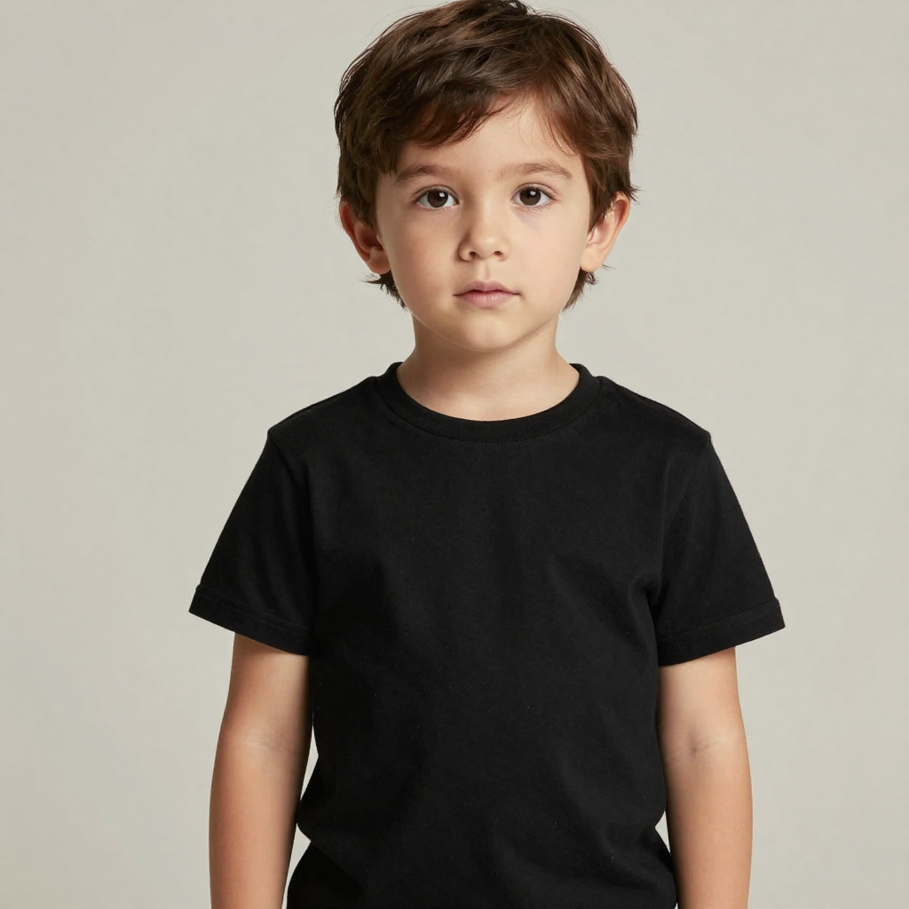 Black T-shirt for Kids