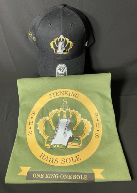 S.H.S Logo (Fatigue Green) Tee Shirt & Cap