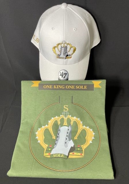 O.K.O.S Lace Logo (Fatigue Green) Tee & Cap