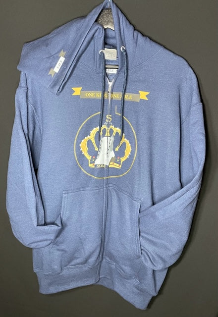 S.H.S Zippered Hooded Sweatshirt (Lace Logo)