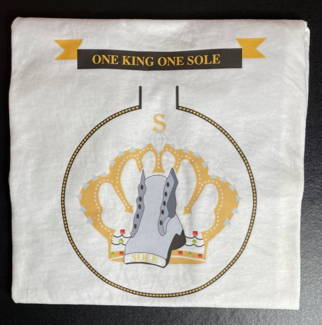 T-shirt à logo en dentelle OKOS