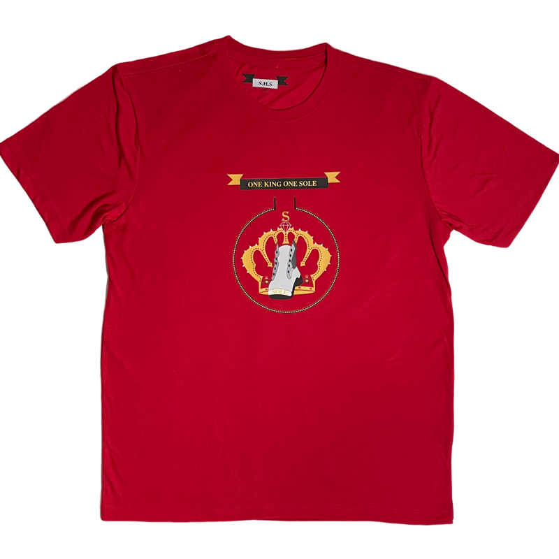 T-shirt à logo en dentelle OKOS